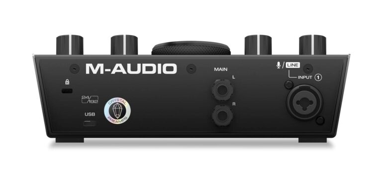 M-Audio USB C Audio Interface, XLR Condenser Microphone and Studio Headphones for Recording, Podcasting, Streaming with HD Sound - AIR192x4 VSPro - Image 6