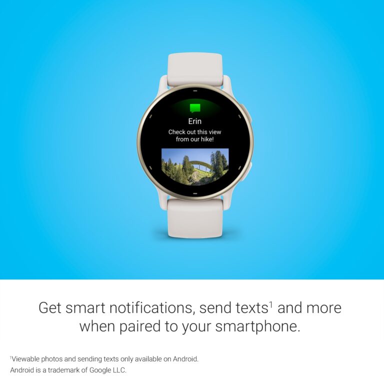 Garmin vívoactive 5, Health and Fitness GPS Smartwatch, AMOLED Display, Up to 11 Days of Battery, Ivory - Image 2