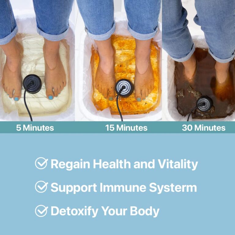 Ionic Foot Bath Detox Machine Super Duty Arrays for Professional & Home Use - Free Regain Health & Vitality Booklet & Brochure - 2 Super Duty Arrays, 20 Basin Liners, Detox Sea Salt, Basin 12QT - Image 6