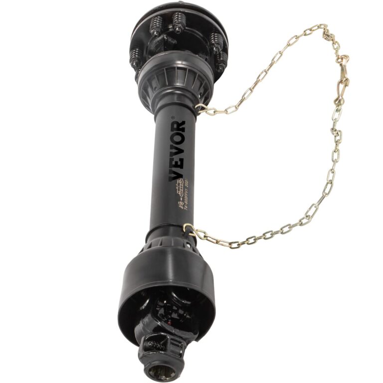 VEVOR PTO Shaft, 1-3/8" PTO Drive Shaft, 6 Spline Both Ends PTO Driveline Shaft, Series 5 Tractor PTO Shaft, 43"-57" Brush Hog PTO Shaft, Black PTO Shaft w/Slip Clutch for Bush Hog/Finish Mower - Image 3