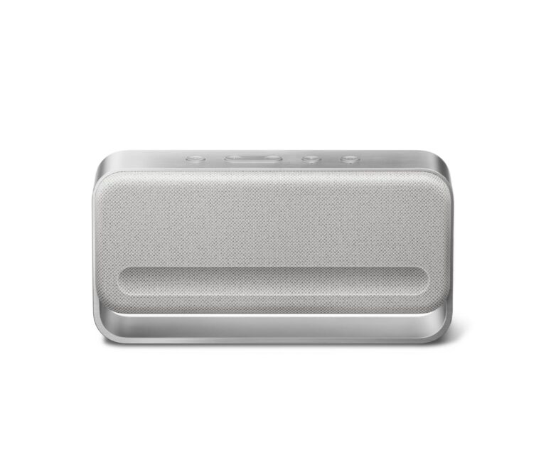 Bose SoundLink Home Speaker, Premium, Portable and Wireless Bluetooth Bookshelf Speaker, Up to 9 Hours Battery Life, Light Silver - Image 2