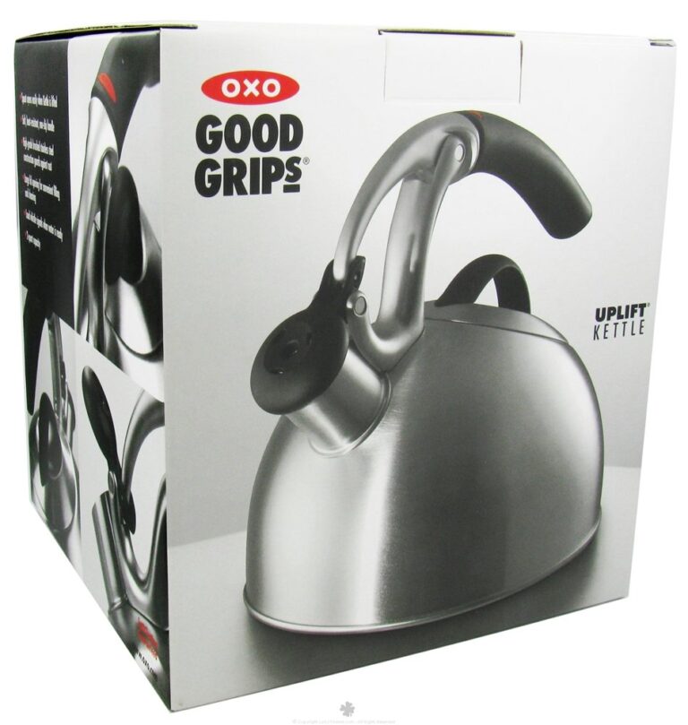 OXO BREW Uplift Tea Kettle - Brushed Stainless Steel, 2 quarts - Image 3