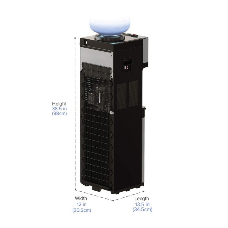 Brio Limited Edition Top Loading Water Cooler Dispenser - Hot & Cold Water, Child Safety Lock, Holds 3 or 5 Gallon Bottles - UL/Energy Star Approved - Image 3