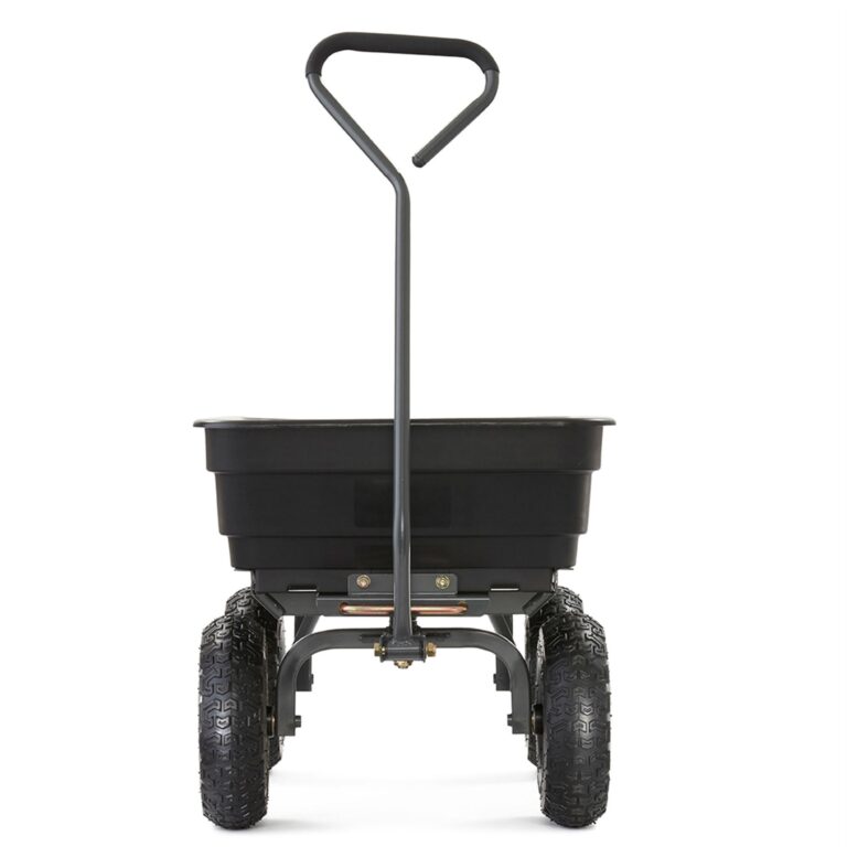Gorilla Carts Utility Cart with Steel Frame, 600 Pound Capacity, and 10 Inch Tires - Image 2