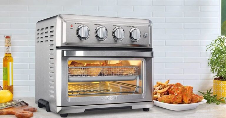 Air Fryer + Convection Toaster Oven by Cuisinart, 7-1 Oven with Bake, Grill, Broil & Warm Options, Stainless Steel, TOA-60 - Image 5