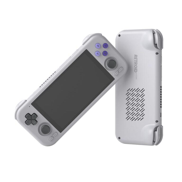 Retroid Pocket 4/4Pro Retro Game Handheld Console, Android Retro Game Console Multiple Emulators Console Handheld 4.7 Inch Display 5000mAh Battery Classic Games Console (RP4 Pro, 16Bit US, D1100)