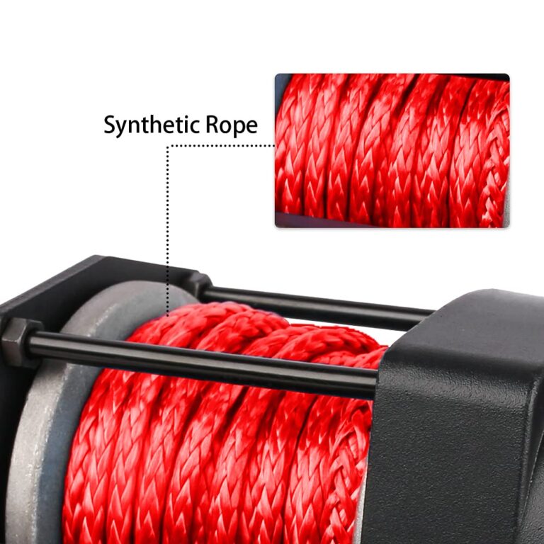 XPV AUTO 3000 lb 12V DC Electric Winch, Off Road Waterproof Winch for UTV ATV Boat with Both Wireless Handheld Remote and Corded Control Recovery Winch Synthetic Rope - Image 5