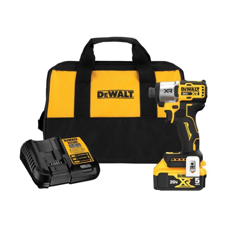 DEWALT 20V MAX Impact Driver, Cordless, 3-Speed, Battery and Charger Included (DCF845P1) - Image 8