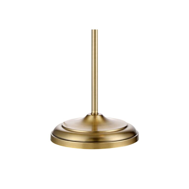 360 Lighting Culver Traditional Pharmacy Floor Lamp Standing LED Adjustable Height Plated 57" Tall Aged Brass Metal Shade Pole Light for Living Room Reading House Bedroom Home Decor - Image 2