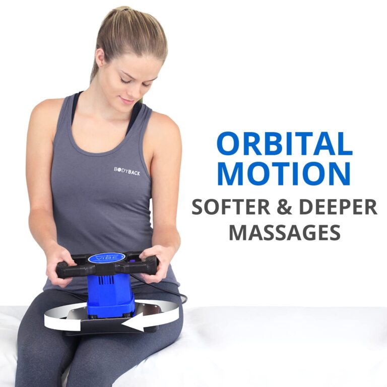 Body Back Vibe 2.0 - Handheld Orbital Massager for Back Pain Relief - Variable Speed Chiropractic Tool for Muscle Recovery and Relaxation - Professional Quality Massager for Home Use - Image 7