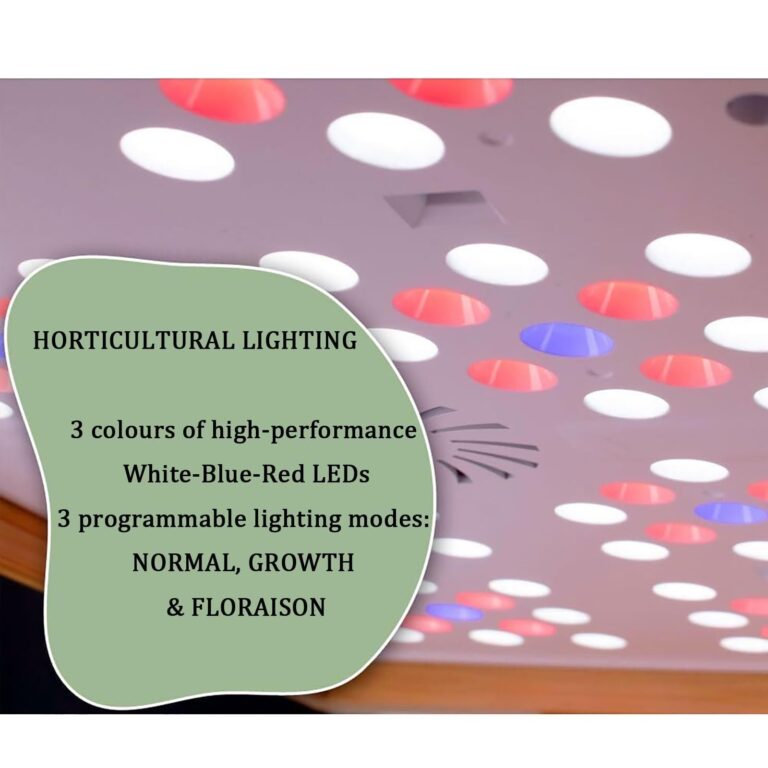 Hydroponics Growing System, Indoor Garden with LED Light, Auto Timer, Herb Garden Kit, Indoor Hydroponic Planter, Gardening Gifts for Women - Image 6