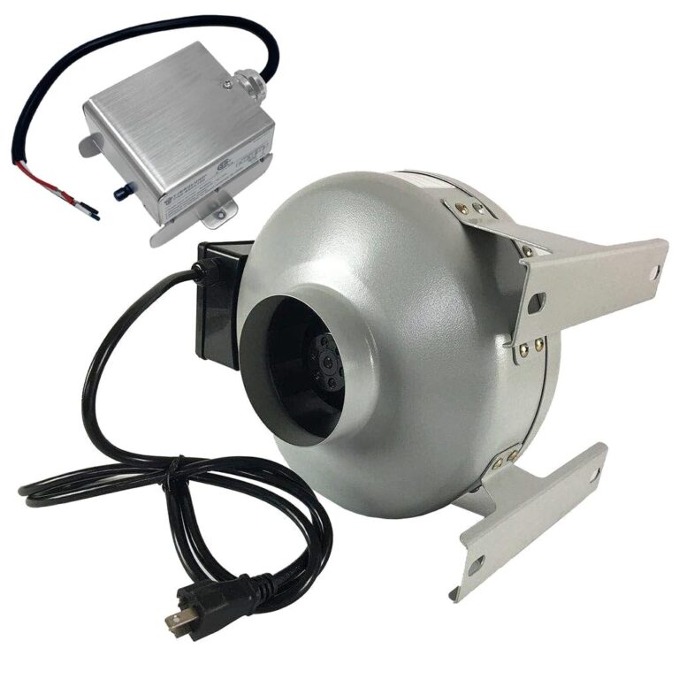 Tjernlund M-4DBT Automatic Dryer Duct Booster Exhaust Fan for Clothes Dryers