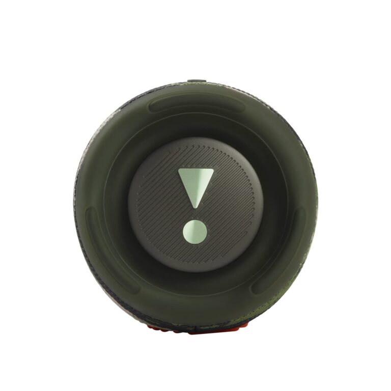 JBL Charge 5 Waterproof Portable Speaker with Built in Powerbank and gSport Carbon Fiber Case (Green Camo) - Image 3