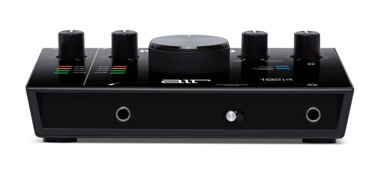 M-Audio USB C Audio Interface, XLR Condenser Microphone and Studio Headphones for Recording, Podcasting, Streaming with HD Sound - AIR192x4 VSPro - Image 7