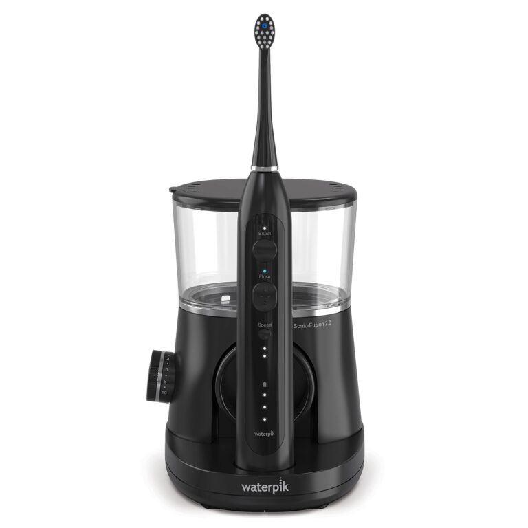 Waterpik Sonic-Fusion 2.0 Flossing Electric Toothbrush, Black - Image 4