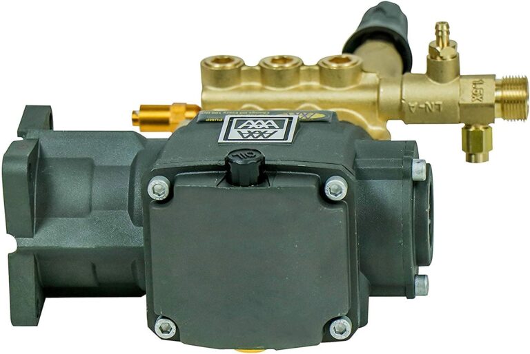 AAA 90036 Horizontal Triplex Plunger Replacement Pressure Washer Pump Kit, 3200 PSI, 2.8 GPM, 3/4" Shaft, Includes Hardware and Siphon Tube, for Industrial Gas Powered Machines, Black - Image 2