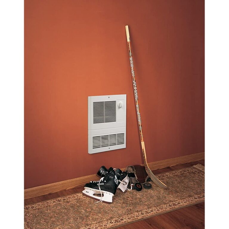 Broan-NuTone 9815WH High Capacity Wall Heater with Built-In Adjustable Thermostat, 1500W, 120/240V, White - Image 4