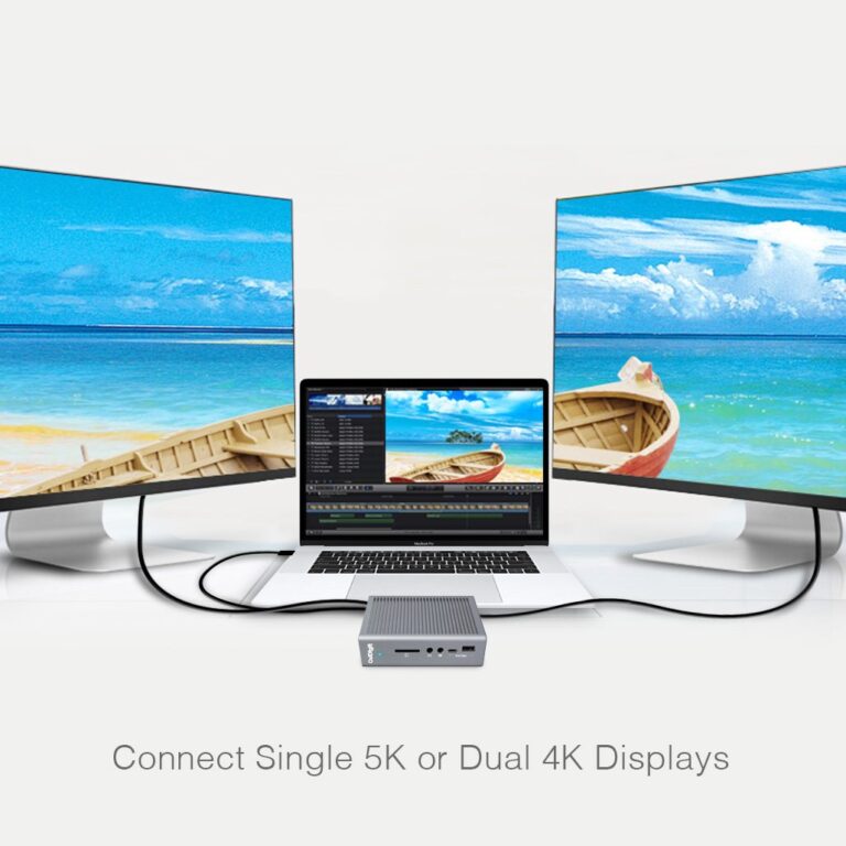 CalDigit TS3 Plus Thunderbolt 3 Dock - 87W Charging, 7X USB 3.1 Ports, USB-C Gen 2, DisplayPort, UHS-II SD Card Slot, Gigabit Ethernet for Mac & PC, Thunderbolt 4 Compatible (0.8m/2.62ft Cable) - Image 7