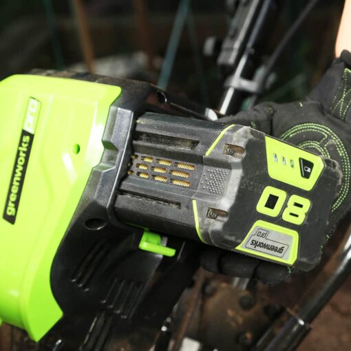 Greenworks Pro 80V 10 inch Cordless Tiller Cultivator, Tool Only, TL80L00 - Image 2