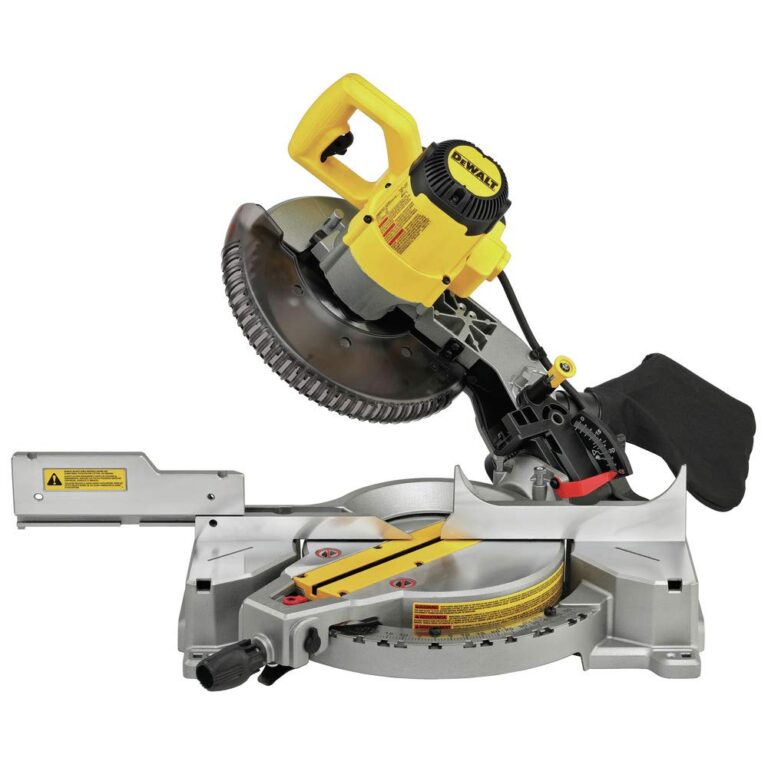 DEWALT Miter Saw, Single Bevel, Compound, 10-Inch, 15-Amp (DWS713) - Image 5