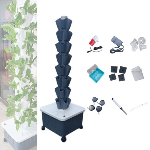 Hydroponics Growing System Kit Tower,Herb Garden Vegetable Outdoor Indoor Hydroponics Growing System for Gardening Lover