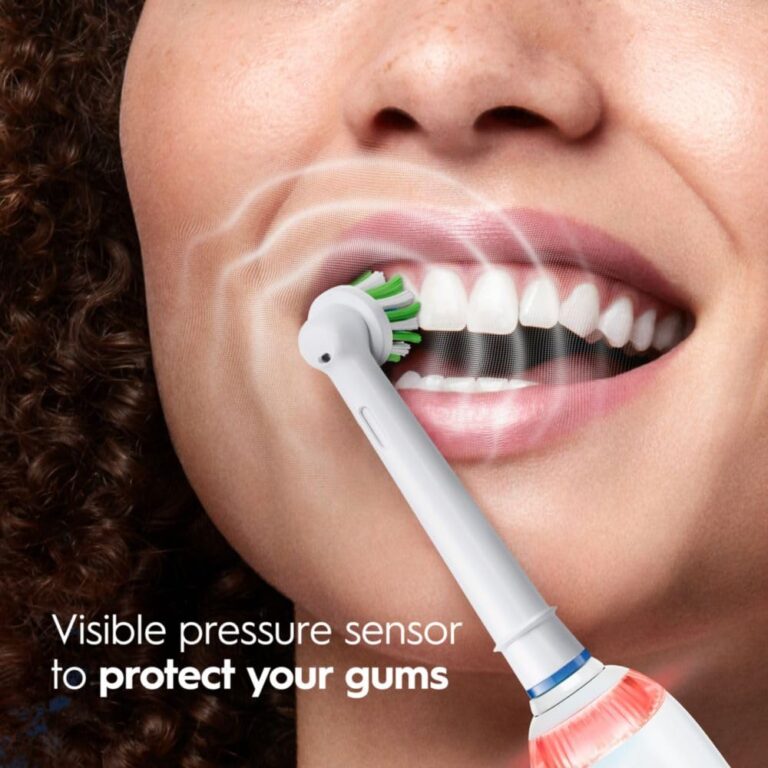 Oral-B Genius X Limited Rechargeable Electric Toothbrush with 1 Replacement Brush Head, Travel Case, White - Image 6
