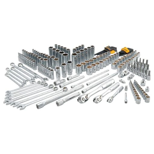 DEWALT Mechanics Tools Kit and Socket Set, 204-Piece, 1/4" & 3/8" & 1/2" Drive, MM/SAE (DWMT72165) - Image 2