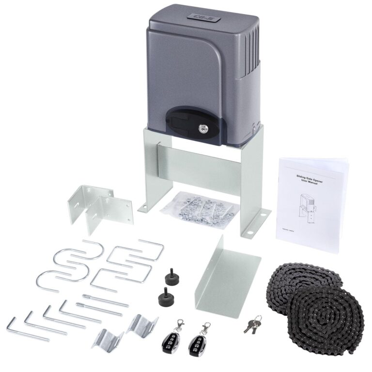 CO-Z 1400lb Sliding Gate Opener Hardware Security System Kit for Sliding Gates Up to 40 Feet, Automatic Gate Opener with Two Remote Controls, Electric Rolling Driveway Slide Gate Motor - Model CG1400 - Image 2