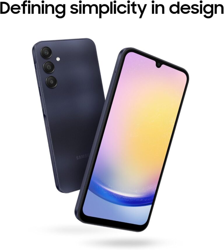 Samsung Galaxy A25 5G A256E 128GB Dual-SIM GSM Unlocked Android Smartphone (Latin Variant/US Compatible LTE) - Blue Black - Image 7
