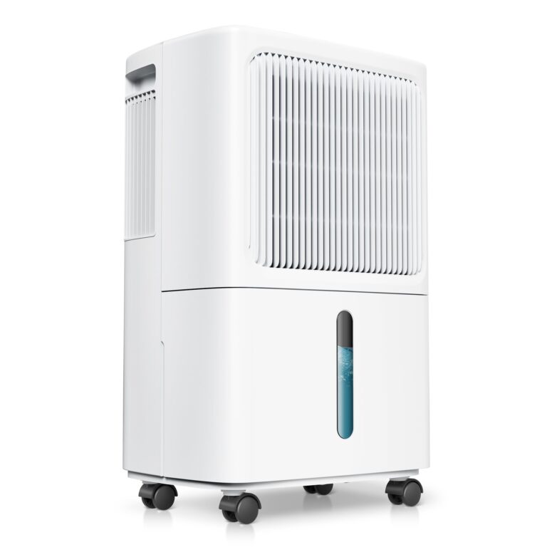 2,500 Sq.Ft Dehumidifier for Basement with Drain Hose, 31 Pint Dehumidifiers for Home with 3 Modes, Smart Humidity Control & Display, 24HR Timer, Auto Defrost for Large Room, Bathroom,Bedroom