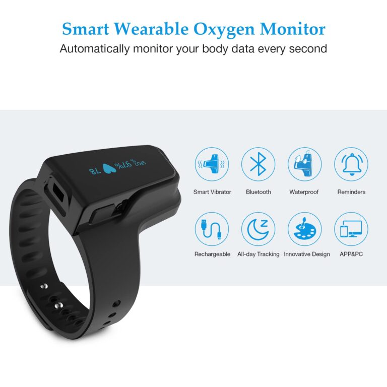 Wellue O2 Pulse Oximeter with Smart Reminder | Blood Oxygen Saturation Monitor for SpO2 and Heart Rate Tracking Continuously, Bluetooth Finger Ring with Free APP &PC Report - Image 9