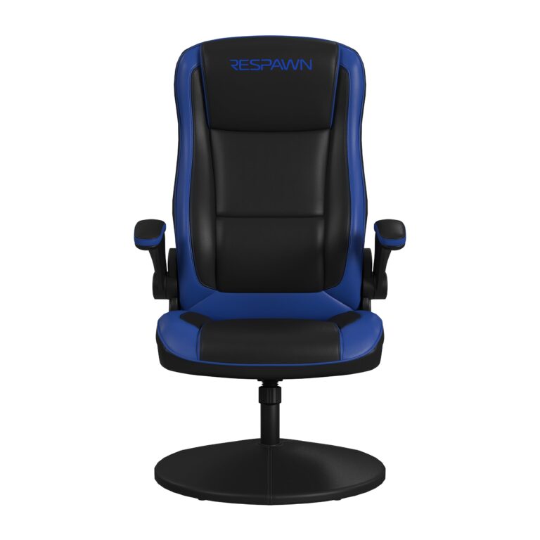 RESPAWN 800 Gaming Chair Floor, Swivel Rocker Gaming Chair, High Back Ergonomic Floor Gaming Chair for Kids and Adults, Gaming Recliner, Floor Rocker Chair with Armrests - Blue - Image 10