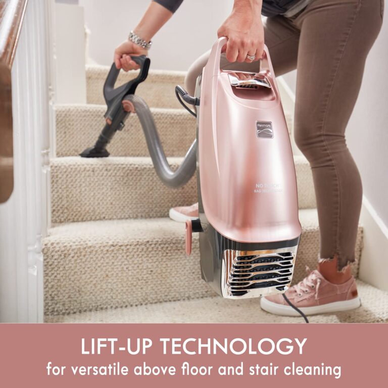 Kenmore BU4050 Intuition Bagged Upright Vacuum, liftup Cleaner with Hair Eliminator brushroll, pet Handi-Mate for Carpet, Hard Floor, Rose Gold - Image 7