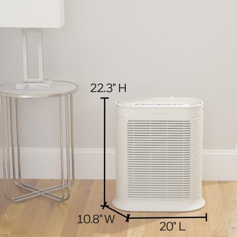 Honeywell AllergenPlus HEPA Air Purifier, Airborne Allergen Reducer for Extra Large Rooms, Reduces Allergens, Smoke, Wildfire Smoke, Pollen, Pet Dander and More, White, HPA304 - Image 4