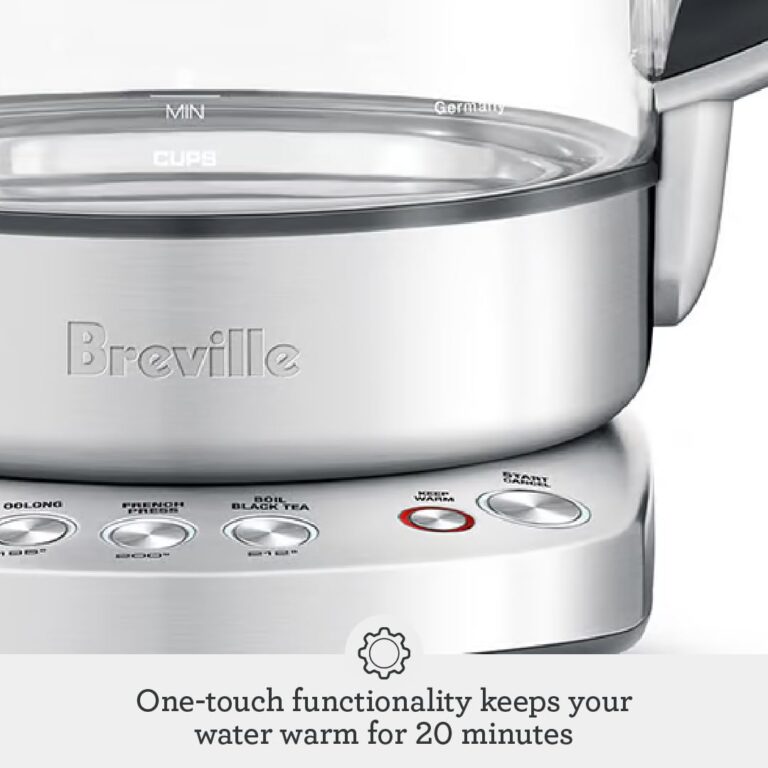 Breville BKE830XL IQ Kettle Pure Water Heater, 57 oz, Brushed Stainless Steel - Image 5