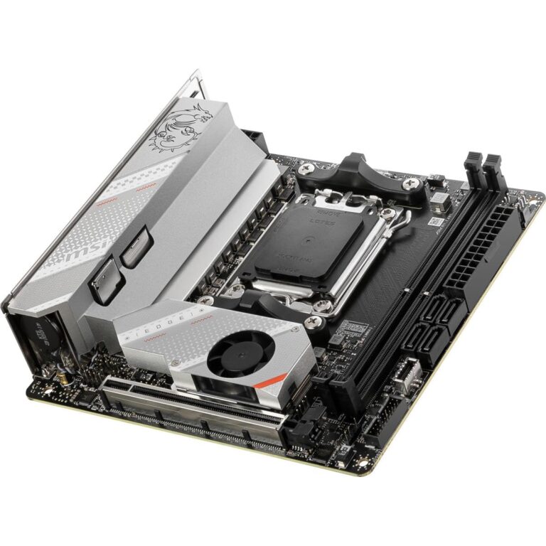MSI MPG B650I Edge WiFi Gaming Motherboard (AMD Ryzen 9000/8000/7000 Series Processors, AM5, DDR5, PCIe 4.0, M.2, SATA 6Gb/s, USB 3.2 Gen 2, HDMI, Wi-Fi 6E, Bluetooth 5.3, 2.5Gbps LAN, Mini-ITX) - Image 7