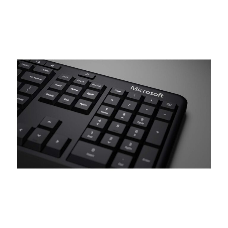 Microsoft LXM-00004 Wired Ergonomic Keyboard, Black - Image 3