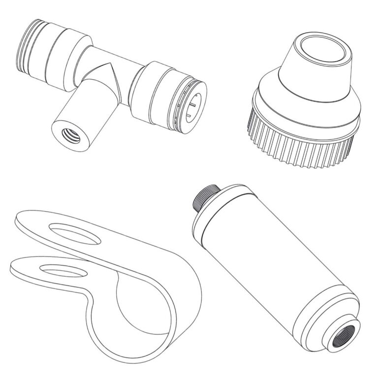 Residential Misting System- Made in USA Pump- 200 psi Mid Pressure Patio Misting System-12 Nozzles Misting System - Image 3