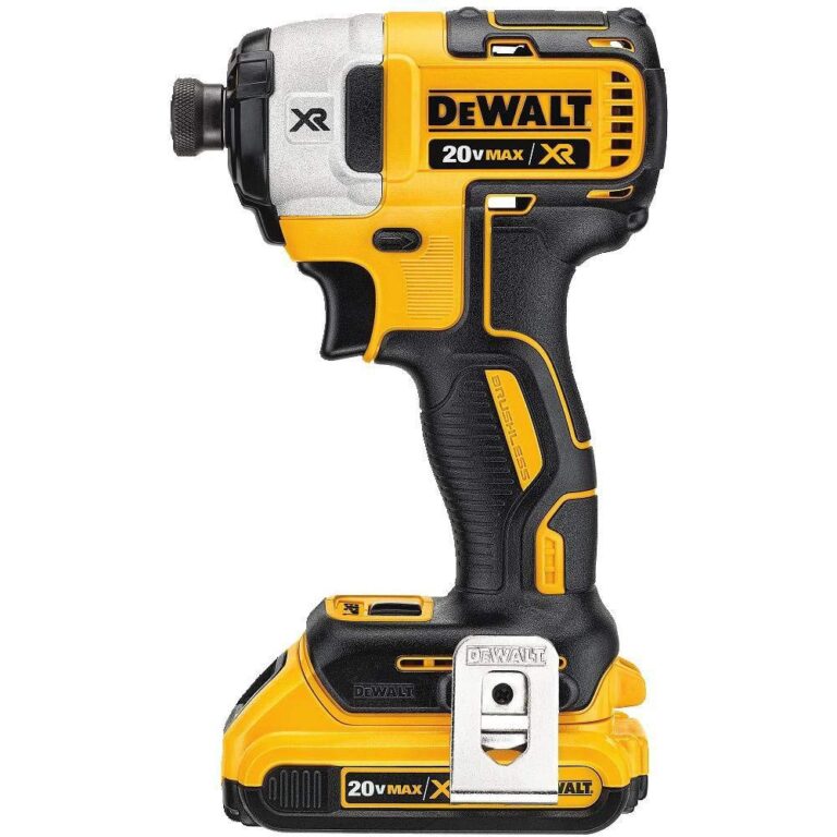 DEWALT 20V MAX* XR Cordless Impact Driver Kit, Brushless, 1/4-Inch, 3-Speed, 2 Batteries (DCF887D2) - Image 6