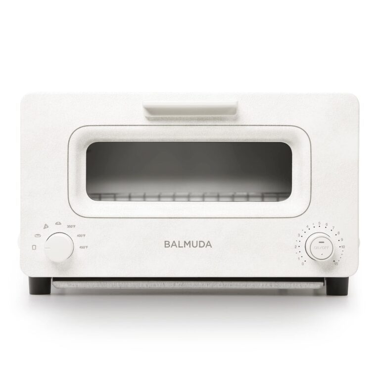 BALMUDA The Toaster | Steam Oven Toaster | 5 Cooking Modes: Sandwich Bread, Artisan Bread, Pizza & Pastry, Oven | Precise Heat Control | Steam Technology | Baking Pan | US Version | White