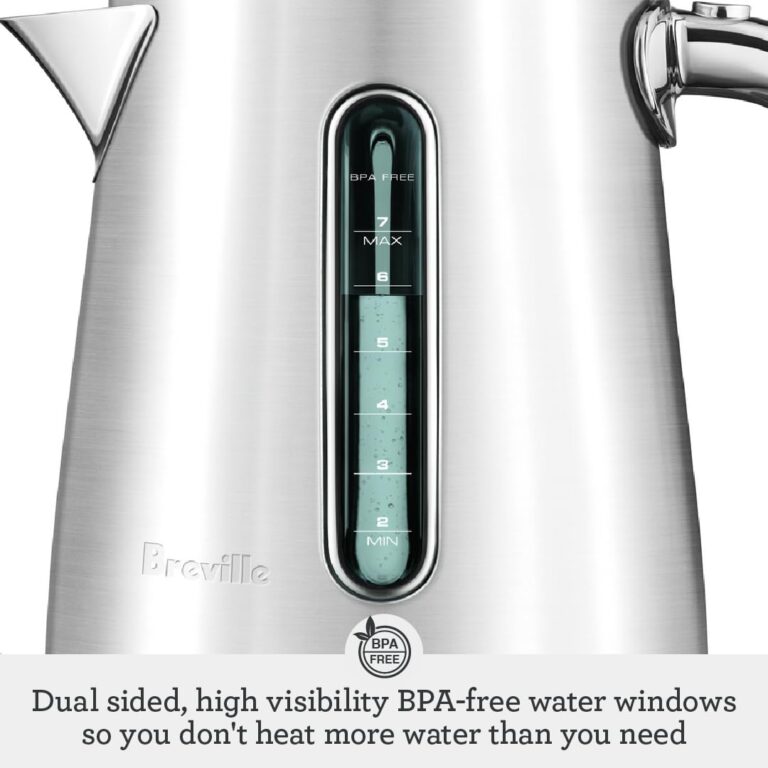 Breville BKE845BRT Smart Kettle Luxe Water Heater, 7 Cup, Black Truffle - Image 3
