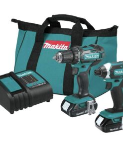 Makita CT225SYX 18V LXT® Lithium-Ion Compact Cordless 2-Pc. Combo Kit (1.5Ah)