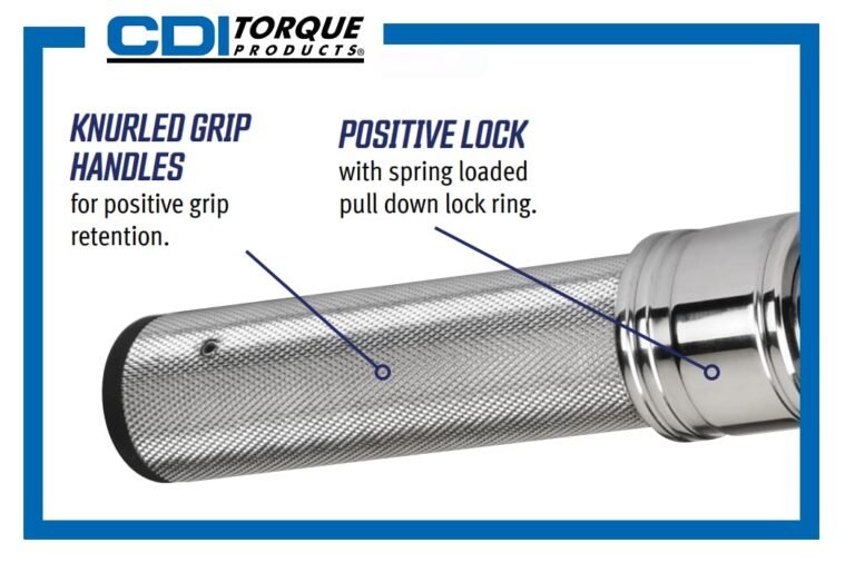 CDI 1/4 Inch Drive Adjustable Click Torque Wrench, Range 10-50 In Lbs / 1.4-5.4 Nm (501MRMH) - Image 6