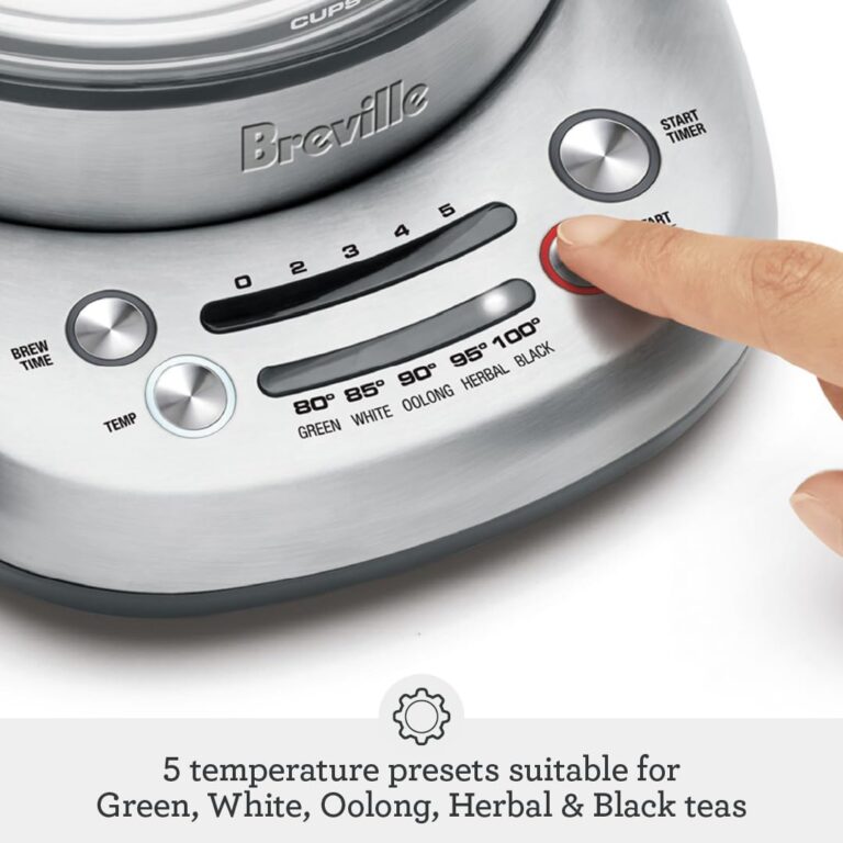 Breville Smart Tea Infuser Compact Kettle, One Size, Clear - Image 5