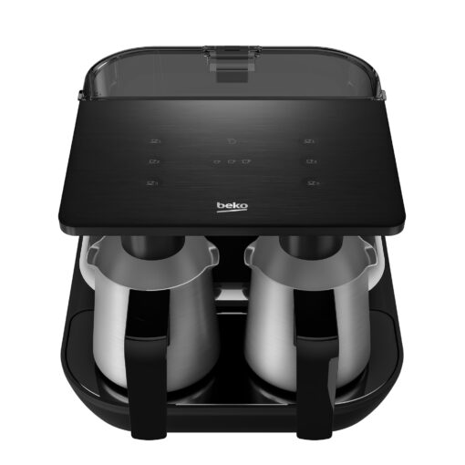 Beko Automatic Turkish Coffee Maker | 6-Cup Turkish Greek Coffee Machine with Anti-Spill Sensor, Fast Brewing, UL Certified, Matte Black, 120V, Induction, Water tank, sensor cook technology - Image 4