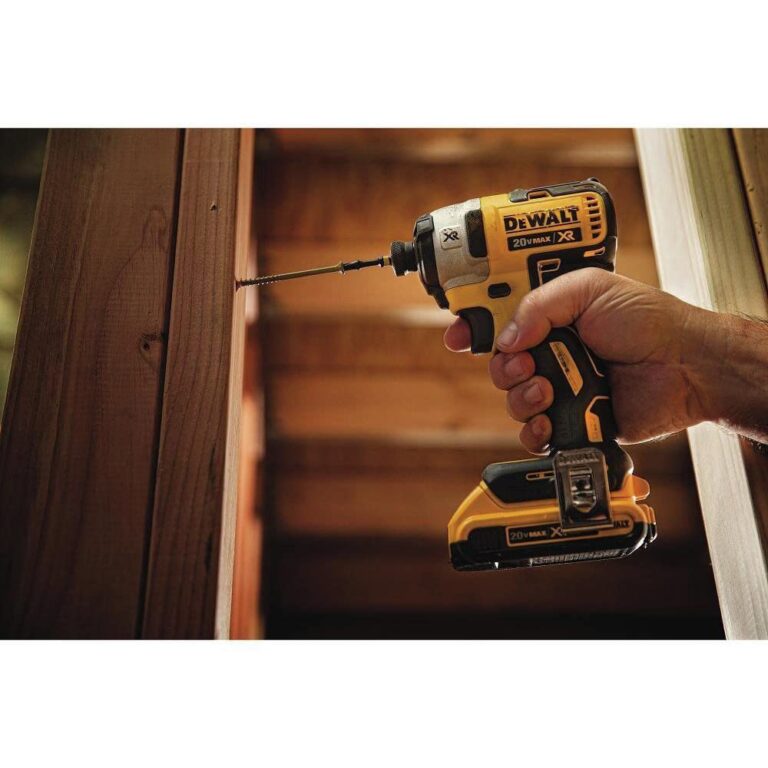 DEWALT 20V MAX* XR Cordless Impact Driver Kit, Brushless, 1/4-Inch, 3-Speed, 2 Batteries (DCF887D2) - Image 2