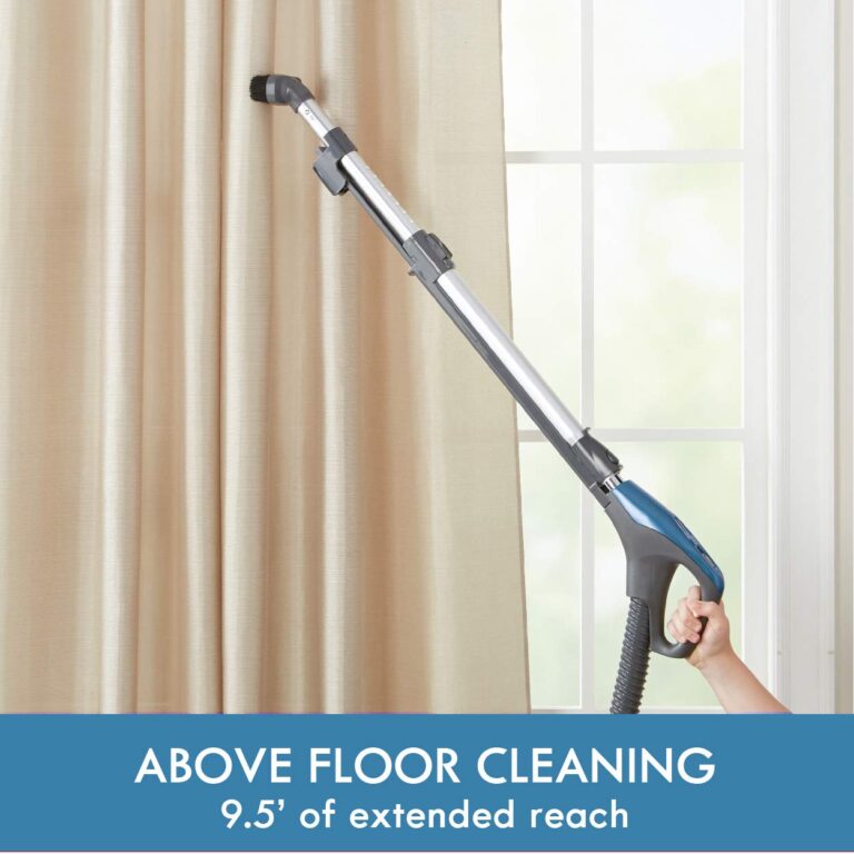 Kenmore Pet Friendly Lightweight Bagged Canister Vacuum Cleaner with Extended Telescoping Wand, HEPA, 2 Motors, Retractable Cord, and 4 Cleaning Tools, Blue - Image 6
