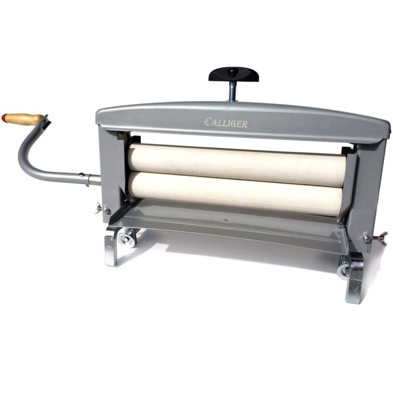 Calliger Clothes Wringer - Better Moisture Removal than Portable Washing Machine/Portable Dryer - Heavy Duty Off Grid Laundry Wringer | Perfect Towel Wringer for Chamois Cloth, Tile Sponge, etc.