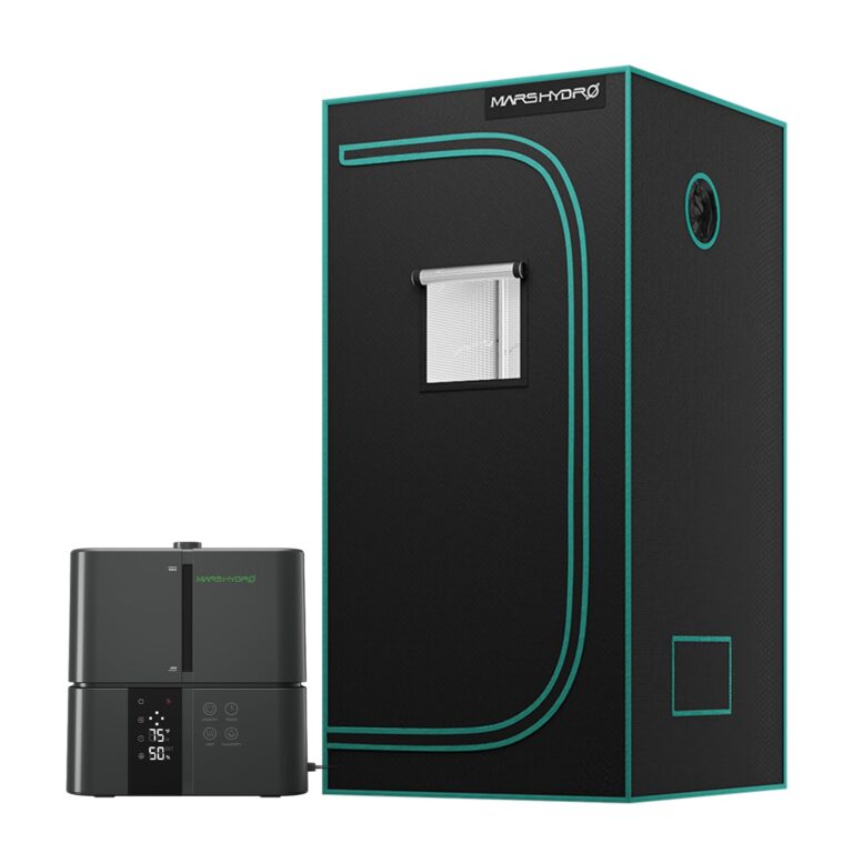 MARS HYDRO 3x3 Grow Tent (36"x36"x71") & Plant Humidifier 5L Combo Kit, Indoor Plant Growing Set, Maximizes Plant Yield in Hydroponics or Indoor Gardening