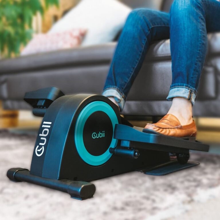 Cubii JR1, Under Desk Elliptical, Bike Pedal Exerciser, Seated Elliptical, Work from Home Fitness, Mini Elliptical Machines for Home Use, Exerciser for Seniors, Desk Exercise, Aqua… - Image 8